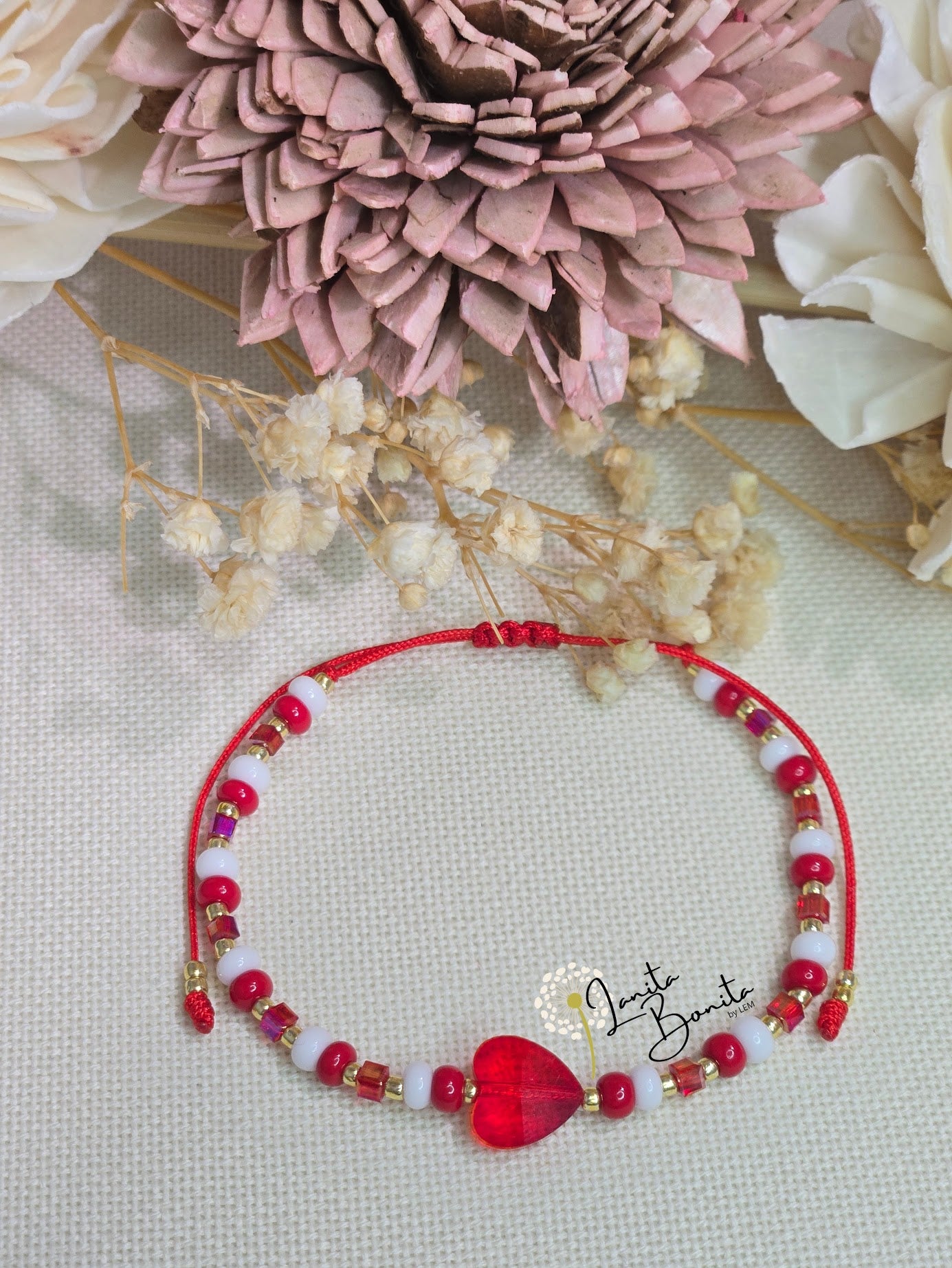 Confetti Heart Bracelet