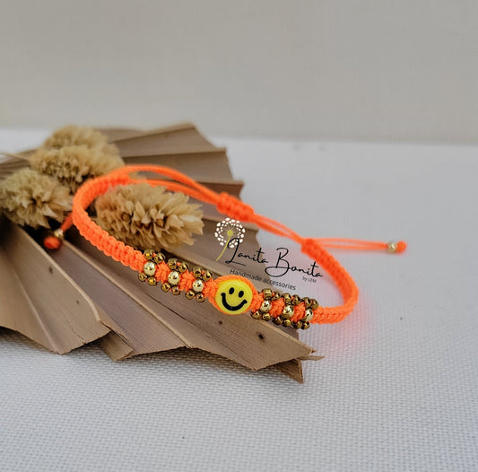 Happy Face Neon Bracelet