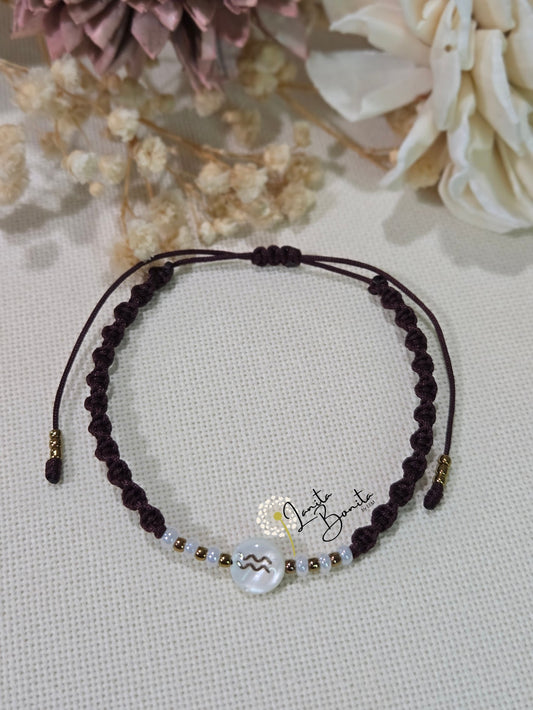 Zodiac Shell Bracelet