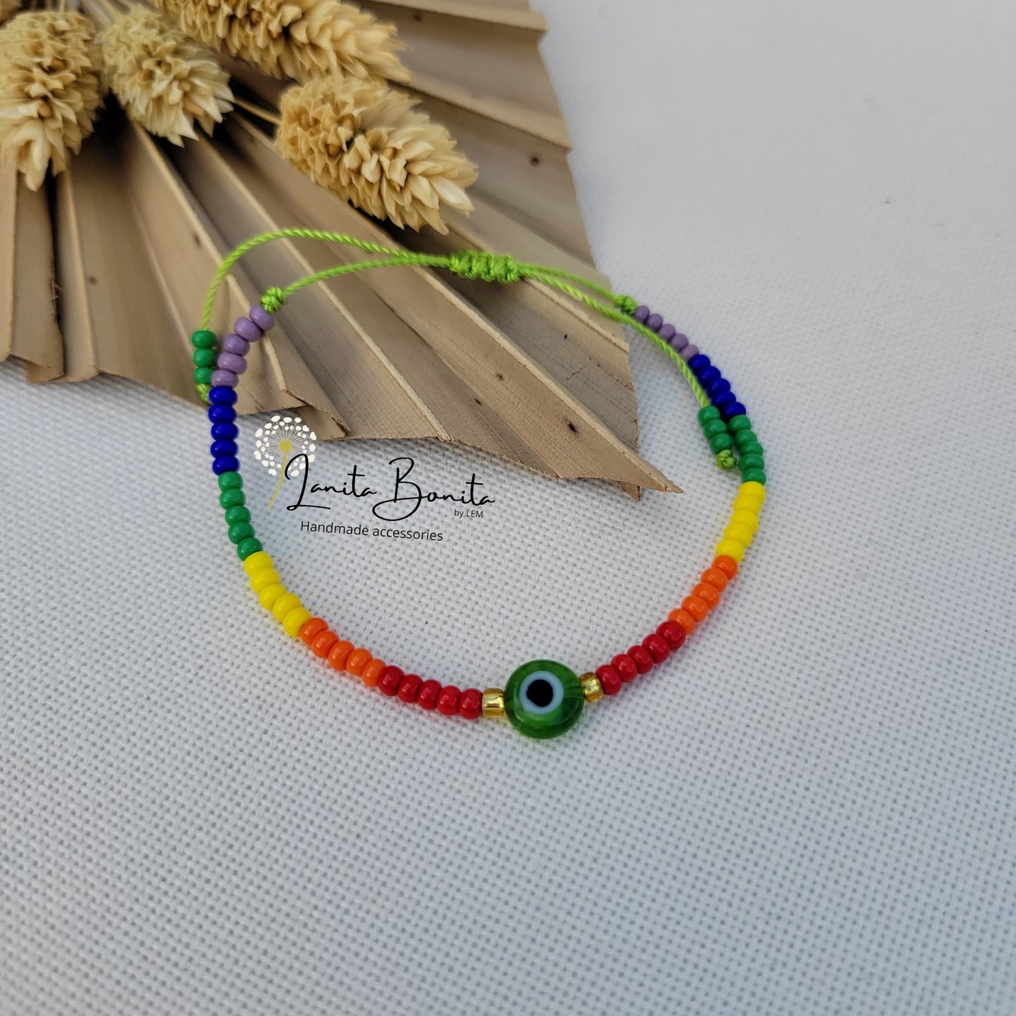 Rainbow Ojito Bracelet