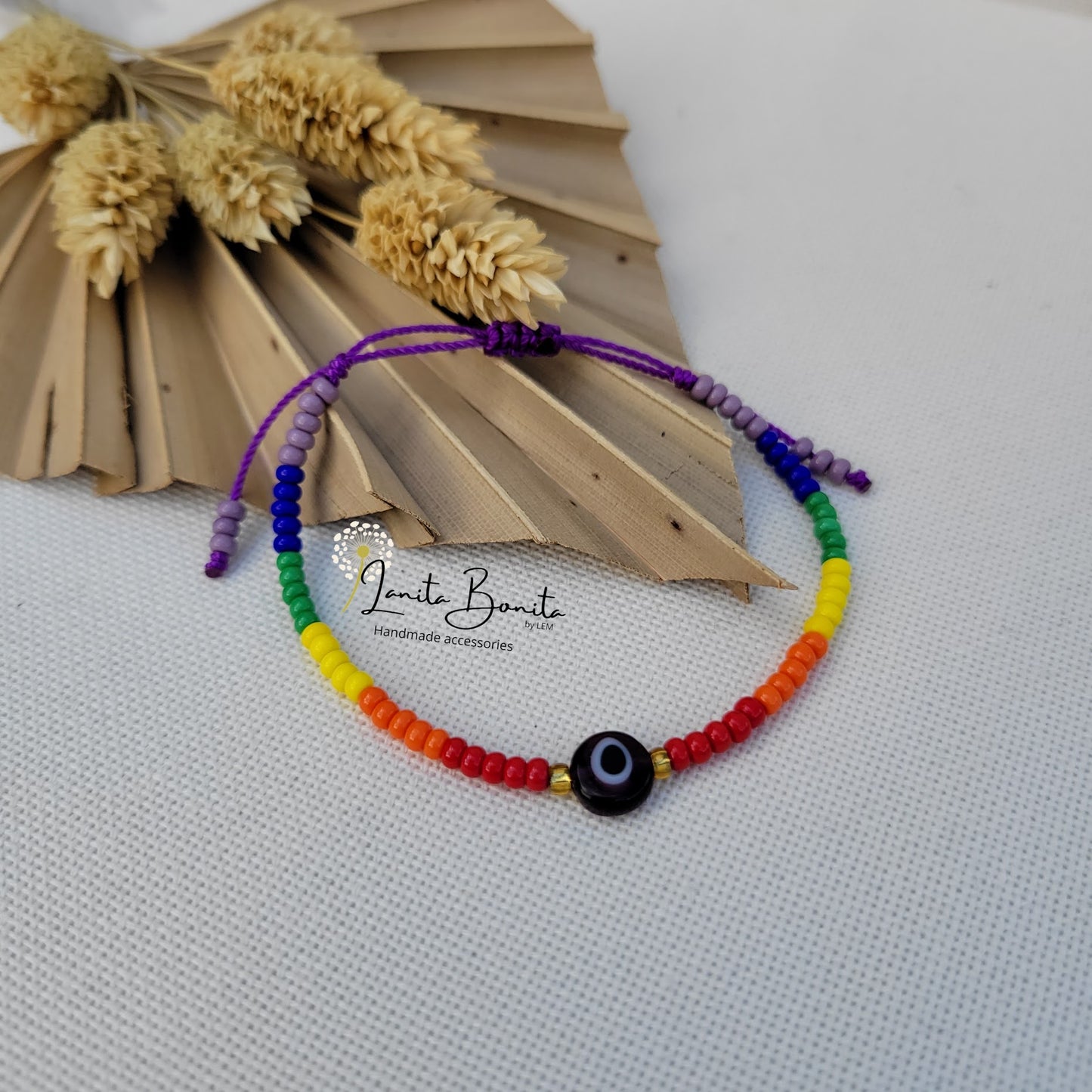 Rainbow Ojito Bracelet