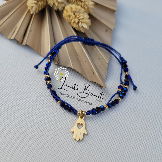 Be My Protection Hamsa Bracelet