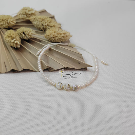 Ellie Pearl Bracelet