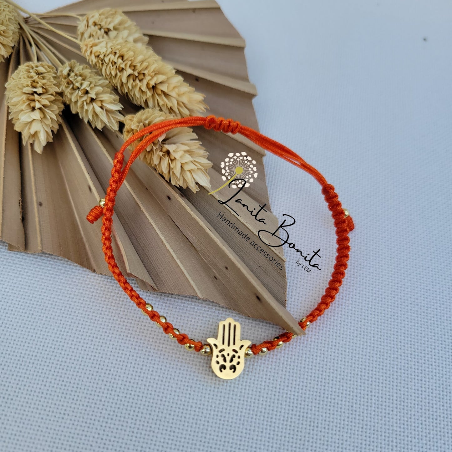 Hamsa Woven Bracelet