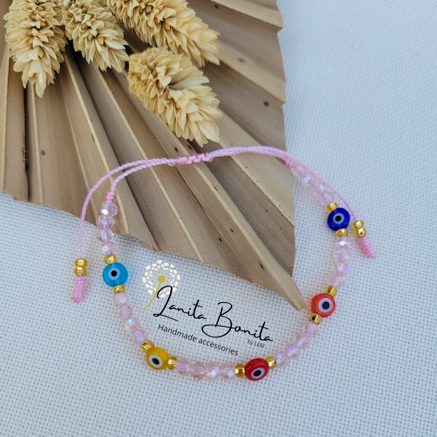 Crystal Mix Ojitos Bracelet