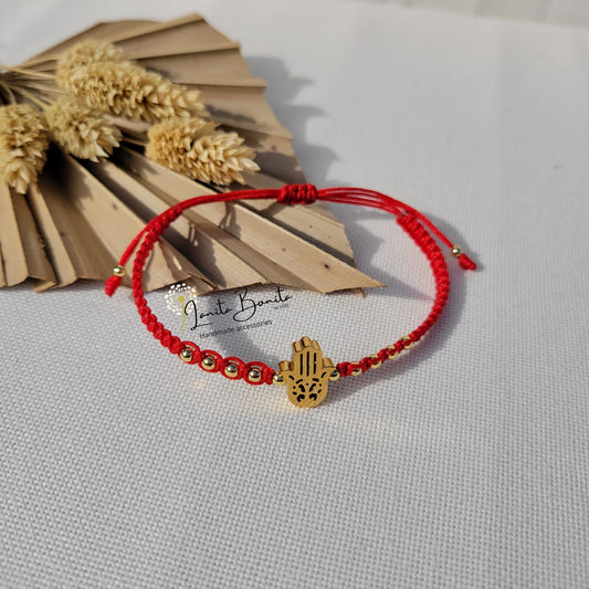 Hamsa Woven Bracelet